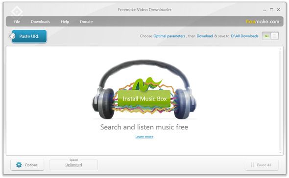 Ant Video Downloader: Dead Easy инструмент для загрузки онлайн-видео [Firefox, IE] freemake 01
