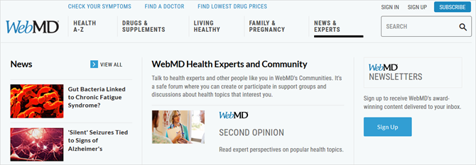 эксперты по здоровью webmd