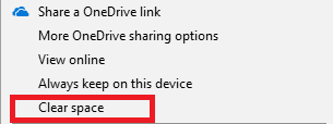Как удалить локальные копии файлов OneDrive, не удаляя их на чистом пространстве