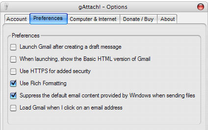 Сделайте Gmail настольным почтовым клиентом по умолчанию (Windows) gattach02