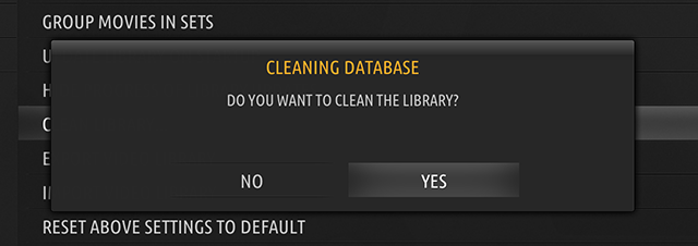 XBMC-чистая библиотека