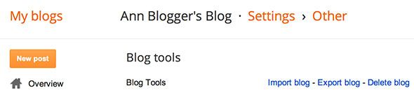блоггер для WordPress