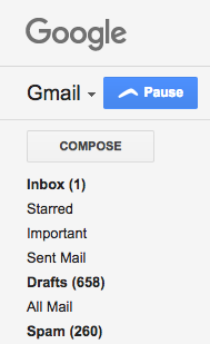 Сделайте Gmail менее отвлекающим, приостановив входящие электронные письма на время паузы Бумеранг времени 1
