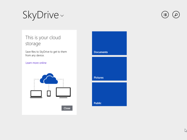 SkyDrive-окна-8.1-современное приложение