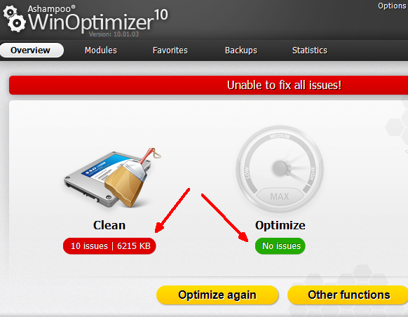 Очистите и оптимизируйте свой компьютер для лучшей производительности с WinOptimizer winoptimizer10