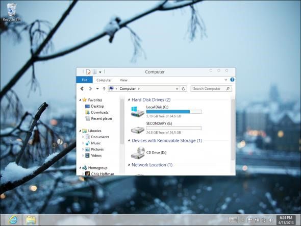 Microsoft Windows 8 тем