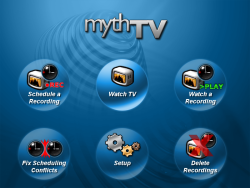 Прохладный Windows Media Center Альтернативы mythtvscreenshot