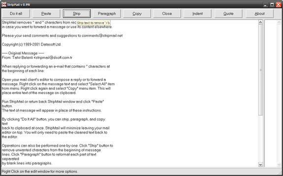 3 способа удаления нежелательного форматирования электронной почты и очистки текста (Windows) stripmail