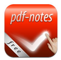 Читайте PDF-файлы на ходу: 6 бесплатных программ для чтения PDF для iPad pdf notes logo