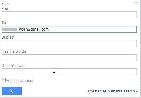 псевдоним учетной записи Gmail