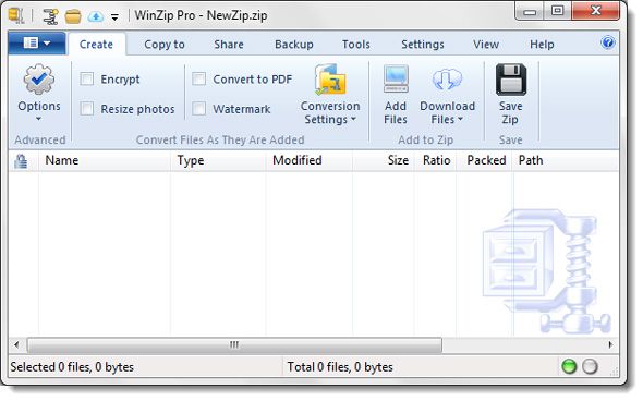 WinZip 17 Pro для Windows: переработан для социальных сетей и облачных вычислений [Giveaway] winzip01