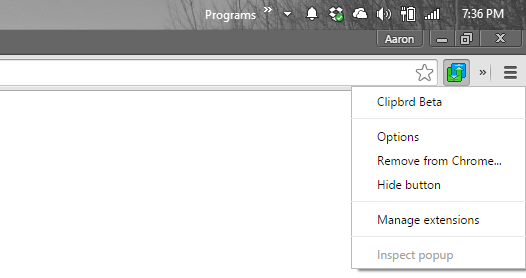 4.1 Clipbrd - Chrome Icon