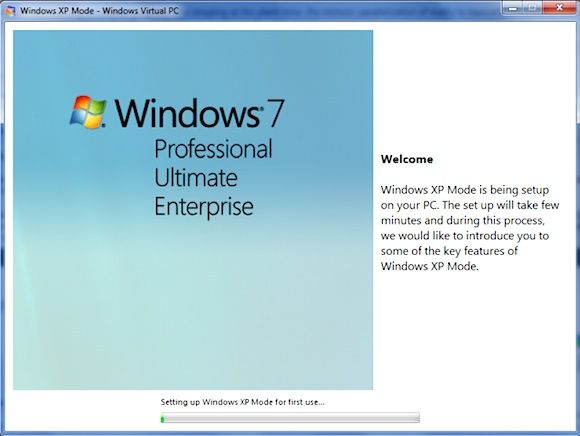 запустить режим Windows XP
