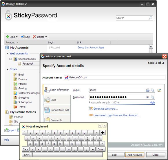 Оставайтесь в безопасности в сети с Sticky Password [Дешевая распродажа] sticky password04