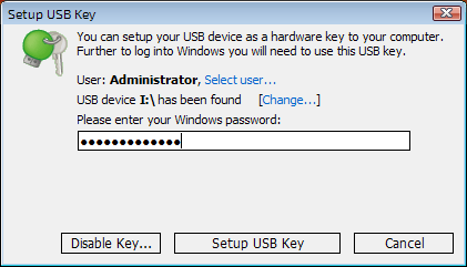 USB-ключ-ключ-инструменты-Rohos-вход