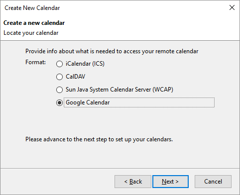 Как интегрировать календарь Google в Thunderbird Thunderbird Добавить меню календаря Google