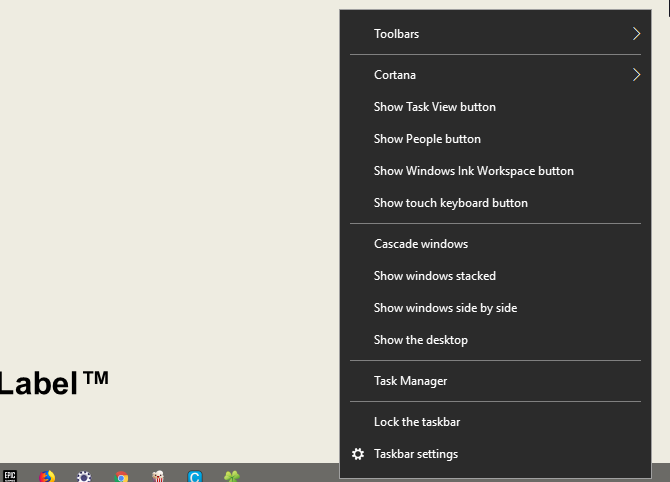Как настроить Windows 10: щелкните правой кнопкой мыши на панели задач «Полное руководство».