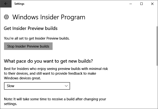 Как получить обновление для создателей Windows 10 сейчас Параметры сборки предварительного просмотра Windows 10 Insider 670x463