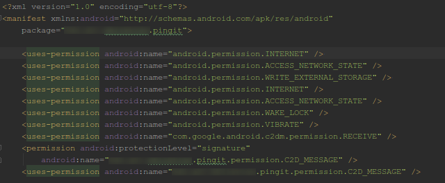 Android-Code-разрешение