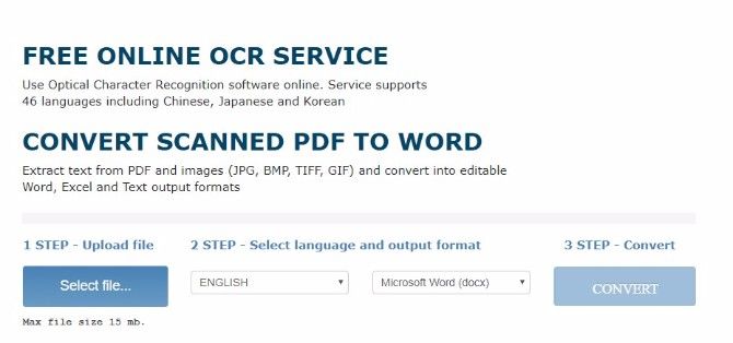 3 лучших бесплатных инструмента OCR для конвертирования ваших файлов обратно в редактируемые документы OCR 14