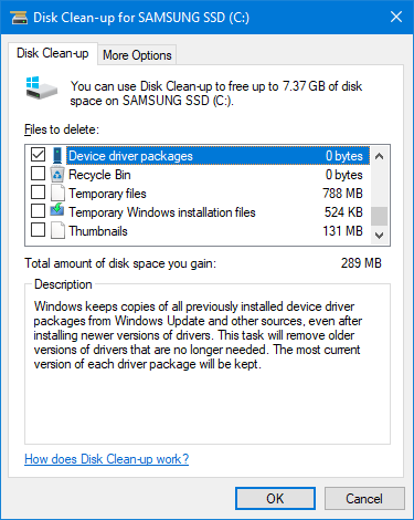 Как легко удалить старые драйверы с очистки диска с драйверами Windows