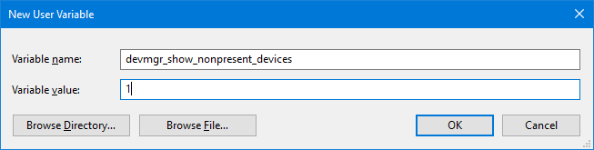 Как легко удалить старые драйверы из Windows новые пользовательские переменные