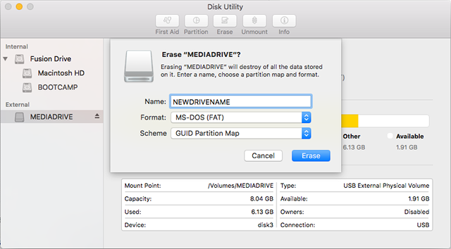 Формат-внешний привод-на-Mac-OSX