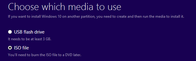 Windows 10 Media Creation Tool ISO