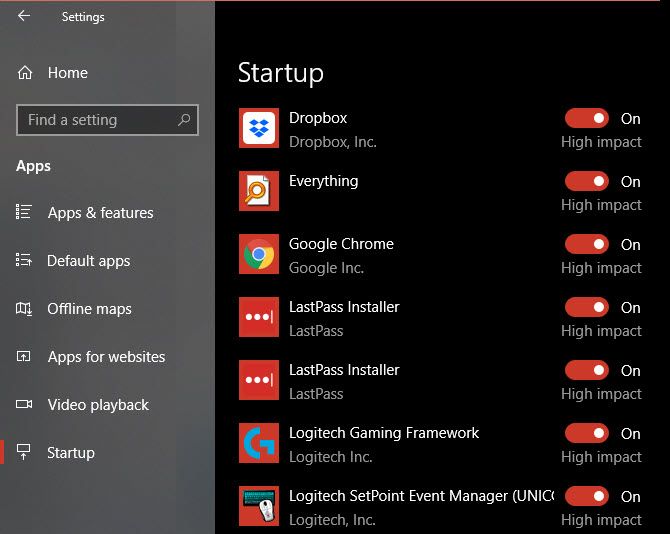 Windows-10-Startup-приложение