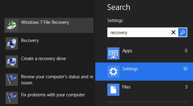 Windows 7 Восстановление файлов