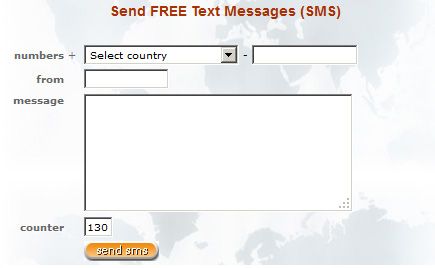 отправить бесплатное смс