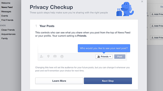 FacebookPrivacyCheckupYourPosts