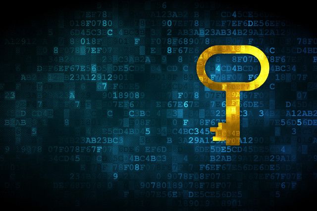 ключа шифрования