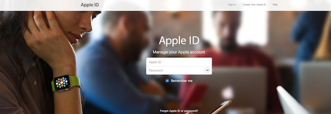 Apple ID Войти