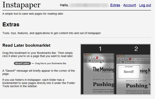 Как сохранить веб-статьи для последующего чтения на планшете Kindle Instapaper Bookmarklet thumb