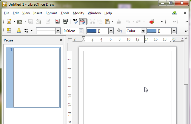 Как создать бесплатные PDF-формы с помощью LibreOffice Draw libreoffice draw blank