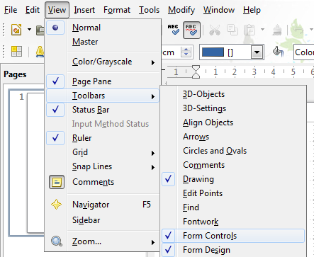 Как создать бесплатные PDF-формы с помощью LibreOffice Draw Панель управления libreoffice draw