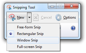 Windows Snipping Tool