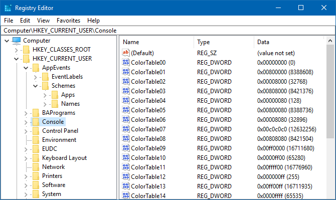 Почему Windows автоматически сохраняет реестр? Пример редактора реестра Windows 10