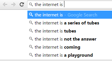 Интернет - это серия труб