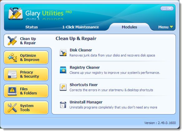Обеспечьте бесперебойную работу компьютера с помощью Glary Utilities Pro glary utilities03