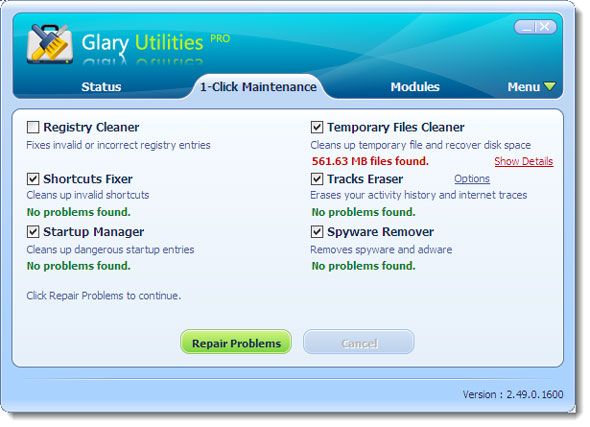 Обеспечьте бесперебойную работу ПК с помощью Glary Utilities Pro glary utilities07