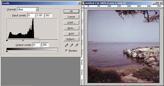 Как легко исправить цвета RGB-изображений в Photoshop 7