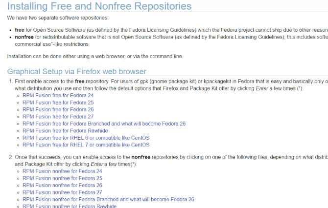Как установить проприетарные графические драйверы в Fedora Ubuntu, Fedora и Mint muo linux gfxdrivers