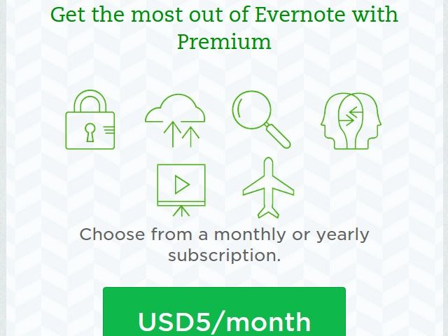 Evernote-премиум