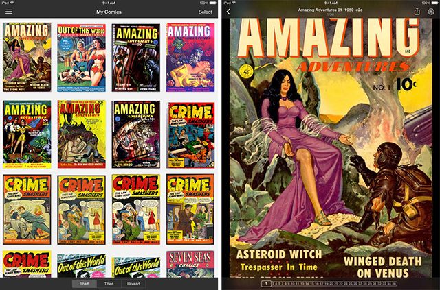 Лучшие приложения для чтения комиксов на iPad