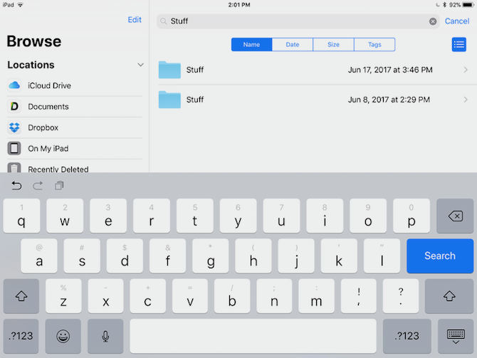 Приложение iOS 11 Files Как использовать 7