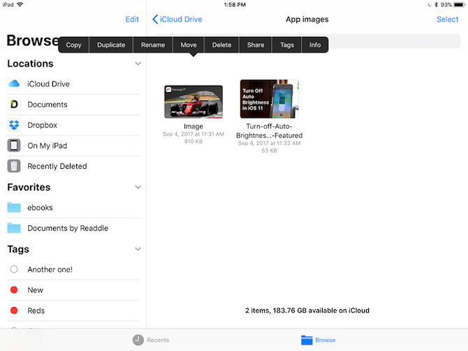 iOS 11 Files App Как использовать 11