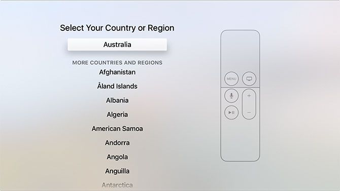 Как настроить и использовать свой Apple TV Apple TV регион