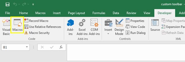 Макросы Excel для разработчиков